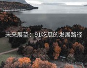 未来展望：91吃瓜的发展路径