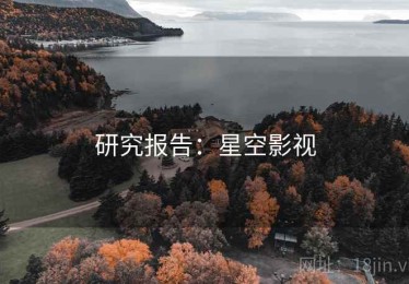 研究报告:星空影视 研究报告:星空影视