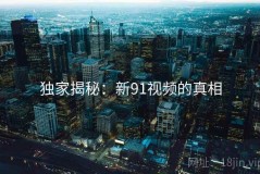独家揭秘：新91视频的真相